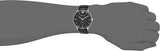 Buy Shop Emporio Armani Gianni Quartz Black Dial Black Leather Strap Watch For Men - AR0382 USA Online