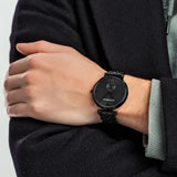 Buy Shop Emporio Armani Gianni T Bar Analog Black Dial Black Steel Strap Watch For Men - AR11299 USA Online
