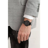 Buy Shop Emporio Armani Gianni T Bar Analog Black Dial Black Steel Strap Watch For Men - AR11299 USA Online