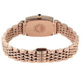 Buy Shop Emporio Armani Gianni T-Bar Analog Crystal Brown Dial Rose Gold Steel Strap Watch For Women - AR11407 USA Online