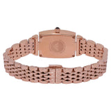 Buy Shop Emporio Armani Gianni T-Bar Analog Crystal Brown Dial Rose Gold Steel Strap Watch For Women - AR11407 USA Online