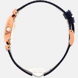Buy Shop Emporio Armani Gianni T-Bar Analog Mother of Pearl Dial Blue Leather Strap Watch For Women - AR11468 USA Online