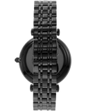 Buy Shop Emporio Armani Gianni T Bar Analog Black Dial Black Steel Strap Watch For Men - AR11299 USA Online