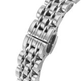 Buy Shop Emporio Armani Gianni T-Bar Automatic Silver Dial Silver Steel Strap Watch For Women - AR60022 USA Online