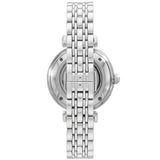 Buy Shop Emporio Armani Gianni T-Bar Automatic Silver Dial Silver Steel Strap Watch For Women - AR60022 USA Online
