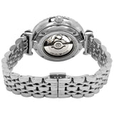 Buy Shop Emporio Armani Gianni T-Bar Automatic Silver Dial Silver Steel Strap Watch For Women - AR60022 USA Online