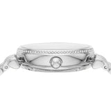 Buy Shop Emporio Armani Gianni T-Bar Automatic Silver Dial Silver Steel Strap Watch For Women - AR60022 USA Online