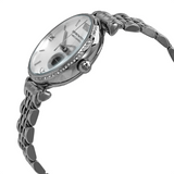 Buy Shop Emporio Armani Gianni T-Bar Automatic Silver Dial Silver Steel Strap Watch For Women - AR60022 USA Online