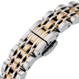 Buy Shop Emporio Armani Gianni T-Bar Beige Dial Two Tone Steel Strap Watch for Women - AR11702 USA Online