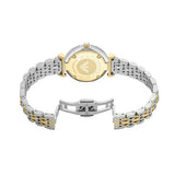 Buy Shop Emporio Armani Gianni T-Bar Beige Dial Two Tone Steel Strap Watch for Women - AR11702 USA Online