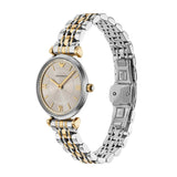 Buy Shop Emporio Armani Gianni T-Bar Beige Dial Two Tone Steel Strap Watch for Women - AR11702 USA Online