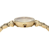 Buy Shop Emporio Armani Gianni T-Bar Brown Dial Gold Steel Strap Watch for Women - AR11703 USA Online