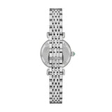Buy Shop Emporio Armani Gianni T Bar Green Dial Silver Steel Strap Watch for Women - AR11667 USA Online