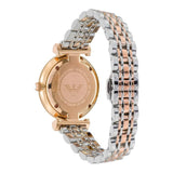 Buy Shop Emporio Armani Gianni T Bar Grey Dial Two Tone Steel Strap Watch For Women - AR1840 USA Online