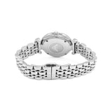 Buy Shop Emporio Armani Gianni T-Bar Mother of Pearl Dial Silver Stainless Steel Watch For Women - AR1908 USA Online