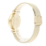 Buy Shop Emporio Armani Gianni T Bar Mother of Pearl Dial Gold Mesh Bracelet Watch For Women - AR11321 USA Online