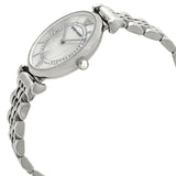 Buy Shop Emporio Armani Gianni T-Bar Mother of Pearl Dial Silver Stainless Steel Watch For Women - AR1908 USA Online