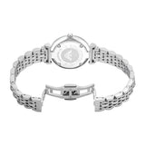 Buy Shop Emporio Armani Gianni T-Bar Mother of Pearl Dial Silver Steel Strap Watch for Women - AR11701 USA Online