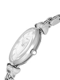 Buy Shop Emporio Armani Gianni T-Bar Mother of Pearl Dial Silver Steel Strap Watch for Women - AR11701 USA Online