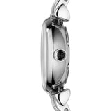 Buy Shop Emporio Armani Gianni T Bar Mother of Pearl Dial Silver Steel Strap Watch For Women - AR1688 USA Online