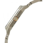 Buy Shop Emporio Armani Gianni T Bar Mother of Pearl Dial Two Tone Steel Strap Watch For Women - AR11146 USA Online