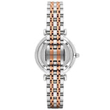 Buy Shop Emporio Armani Gianni T-Bar Mother of Pearl Dial Two Tone Steel Strap Watch For Women - AR1987 USA Online