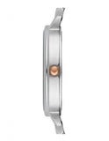 Buy Shop Emporio Armani Gianni T Bar Mother of Pearl Dial Two Tone Steel Strap Watch For Women - AR2508 USA Online