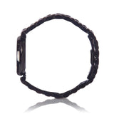Buy Shop Emporio Armani Gianni T-Bar Quartz Black Mother of Pearl Dial Black Steel Strap Watch For Women - AR11268 USA Online