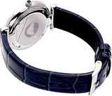 Buy Shop Emporio Armani Gianni T Bar Quartz Blue Dial Blue Leather Strap Watch For Men - AR11300 USA Online