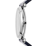 Buy Shop Emporio Armani Gianni T Bar Quartz Blue Dial Blue Leather Strap Watch For Men - AR11300 USA Online