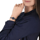 Buy Shop Emporio Armani Gianni T Bar Quartz Blue Dial Two Tone Steel Strap Watch For Women - AR11222 USA Online