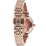 Buy Shop Emporio Armani Gianni T-Bar Quartz Crystals Black Dial Gold Steel Strap Watch For Women - AR11423 USA Online