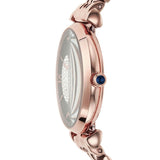 Buy Shop Emporio Armani Gianni T-Bar Quartz Crystals Black Dial Gold Steel Strap Watch For Women - AR11423 USA Online