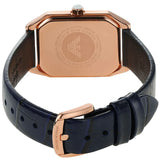 Buy Shop Emporio Armani Gianni T Bar Quartz Mother of Pearl Dial Blue Leather Strap Watch For Women - AR11466 USA Online