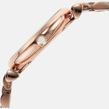 Buy Shop Emporio Armani Gianni T Bar Quartz Mother of Pearl Dial Rose Gold Steel Strap Watch For Women - AR11385 USA Online