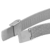 Buy Shop Emporio Armani Gianni T-Bar Quartz Mother of Pearl Dial Silver Mesh Bracelet Watch For Women - AR11319 USA Online