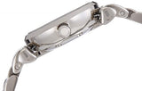 Buy Shop Emporio Armani Gianni T Bar Quartz Silver Dial Silver Steel Strap Watch For Women - AR1935 USA Online