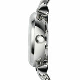 Buy Shop Emporio Armani Gianni T Bar Quartz Silver Dial Silver Steel Strap Watch For Women - AR1935 USA Online