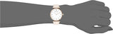 Buy Shop Emporio Armani Gianni T Bar Quartz White Dial Beige Leather Strap Watch For Women - AR1927 USA Online