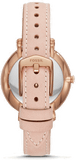 Buy Shop Emporio Armani Gianni T Bar Quartz White Dial Beige Leather Strap Watch For Women - AR1927 USA Online