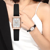 Buy Shop Emporio Armani Gianni T Bar Quartz White Dial Black Leather Strap Watch For Women - AR11408 USA Online