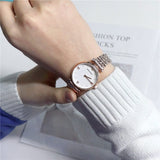 Buy Shop Emporio Armani Gianni T-Bar Quartz White Dial Rose Gold Steel Strap Watch For Women - AR11267 USA Online