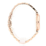 Buy Shop Emporio Armani Gianni T-Bar Quartz White Dial Rose Gold Steel Strap Watch For Women - AR11267 USA Online