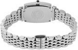 Buy Shop Emporio Armani Gianni T-Bar Quartz White Dial Silver Steel Strap Watch For Women - AR11405 USA Online