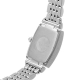 Buy Shop Emporio Armani Gianni T-Bar Quartz White Dial Silver Steel Strap Watch For Women - AR11405 USA Online