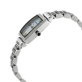 Buy Shop Emporio Armani Gianni T-Bar Quartz White Dial Silver Steel Strap Watch For Women - AR11405 USA Online