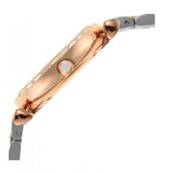 Buy Shop Emporio Armani Gianni T-Bar Silver Dial Two Tone Steel Strap Watch For Women - AR11293 USA Online
