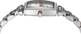 Buy Shop Emporio Armani Gianni T Bar White Mother Of Pearl Dial Two Tone Steel Strap Watch For Women - AR11519 USA Online