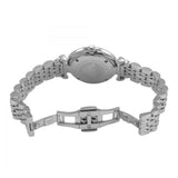 Buy Shop Emporio Armani Gianni White Dial Silver Steel Strap Watch For Women - AR1763 USA Online