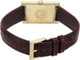 Buy Shop Emporio Armani Gino White Dial Brown Leather Strap Watch for Men - AR11665 USA Online